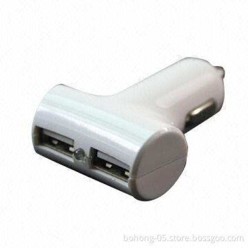 Dual Interface Car Charger, Suitable for Mobile Phones, Gamers